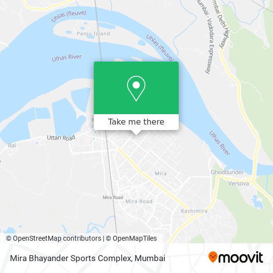 Mira Bhayander Sports Complex map
