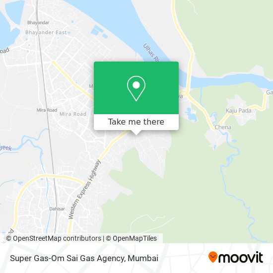 Super Gas-Om Sai Gas Agency map