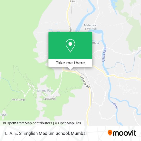L. A. E. S. English Medium School map