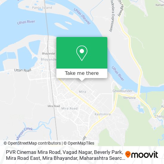 PVR Cinemas Mira Road, Vagad Nagar, Beverly Park, Mira Road East, Mira Bhayandar, Maharashtra Searc map