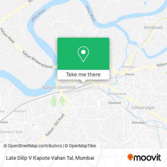 Late Dilip V Kapote Vahan Tal map