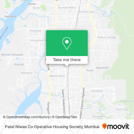 Patel Niwas Co-Operative Housing Society map