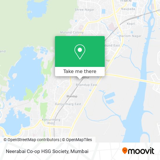 Neerabai Co-op HSG Society map