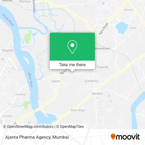 Ajanta Pharma Agency map