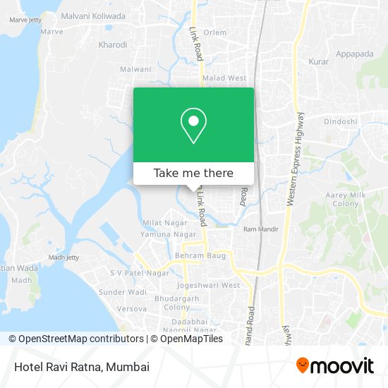 Hotel Ravi Ratna map