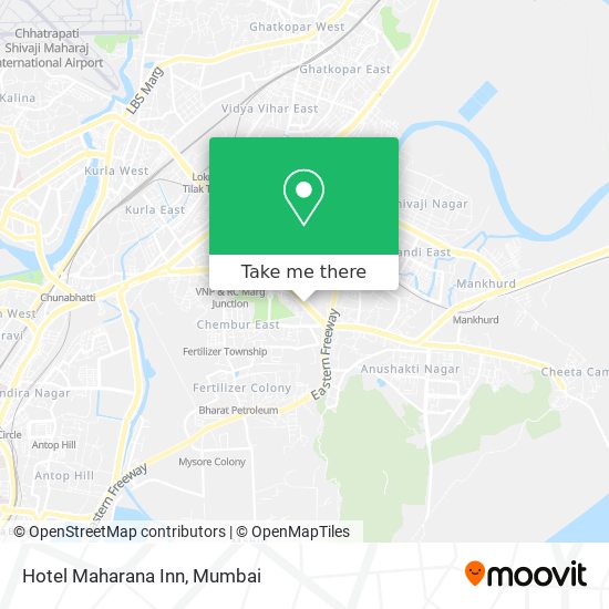 Hotel Maharana Inn map