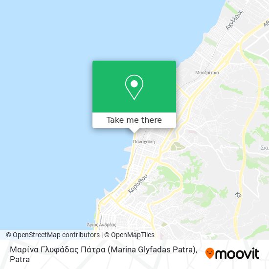 Μαρίνα Γλυφάδας Πάτρα (Marina Glyfadas Patra) map