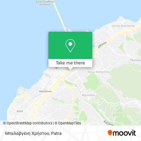 Μπελαβγένη Χρήστου map