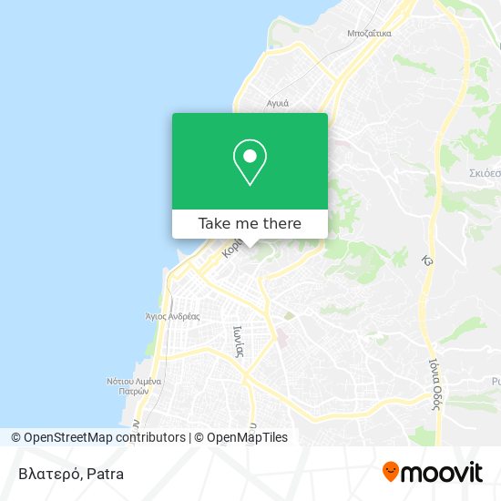 Βλατερό map