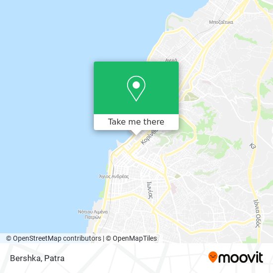 Bershka map