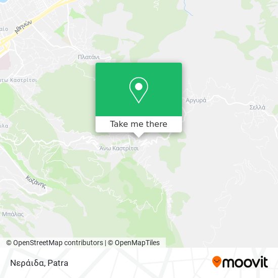 Νεράιδα map