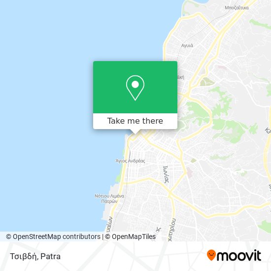 Τσιβδή map
