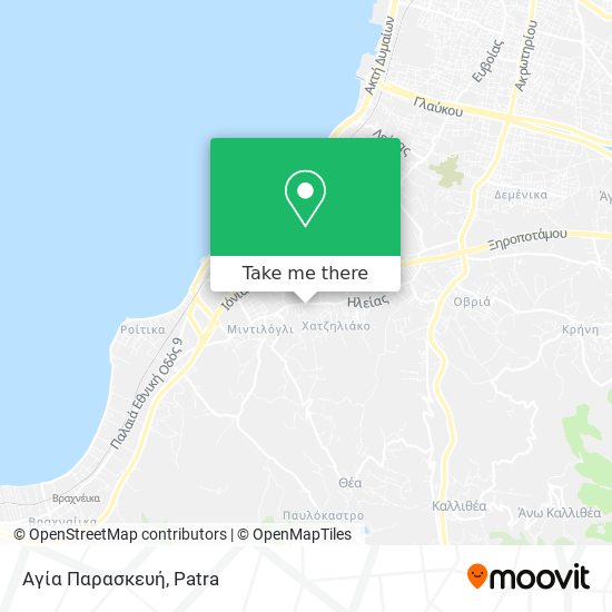 Αγία Παρασκευή map