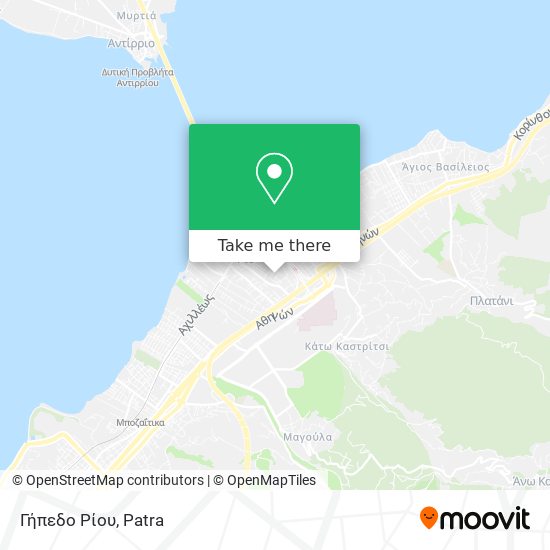 Γήπεδο Ρίου map