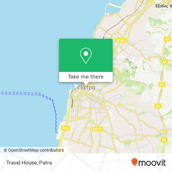 Travel House map