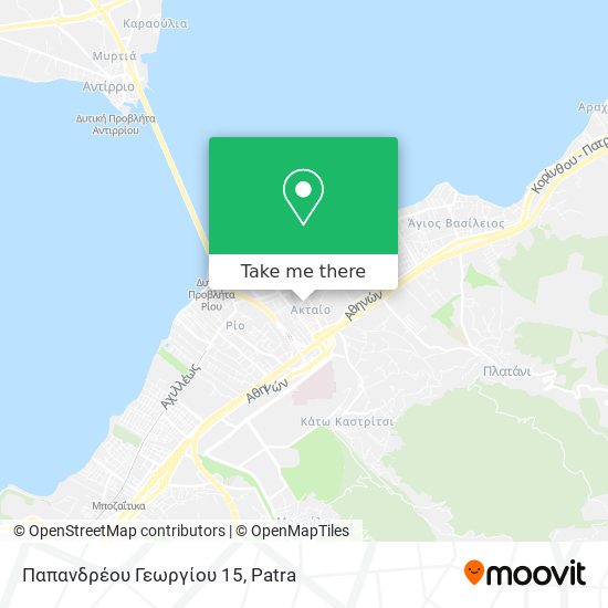 Παπανδρέου Γεωργίου 15 map