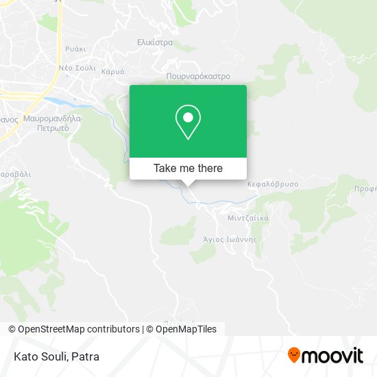 Kato Souli map