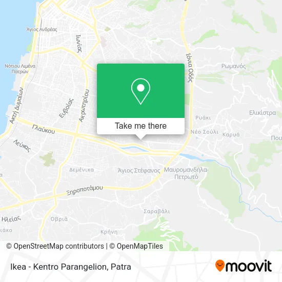 Ikea - Kentro Parangelion map