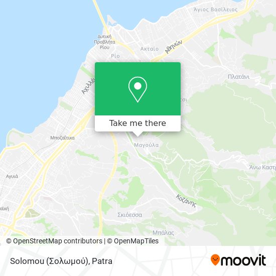 Solomou (Σολωμού) map