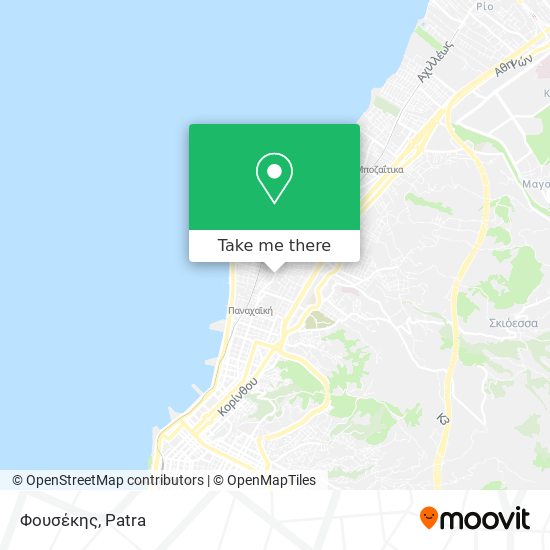 Φουσέκης map