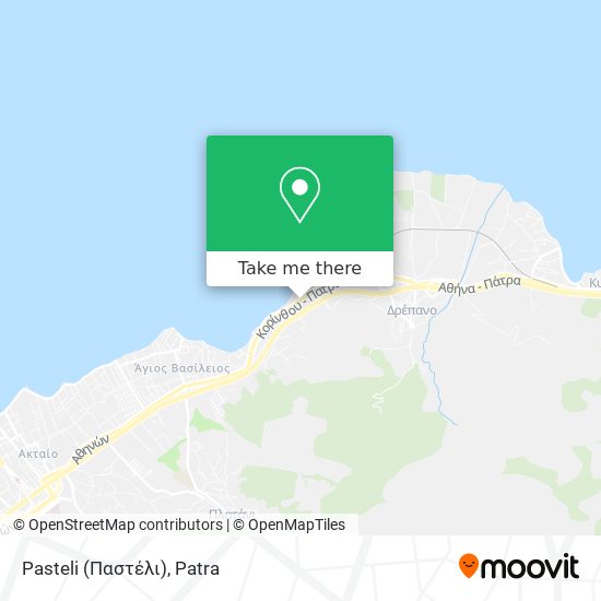 Pasteli (Παστέλι) map