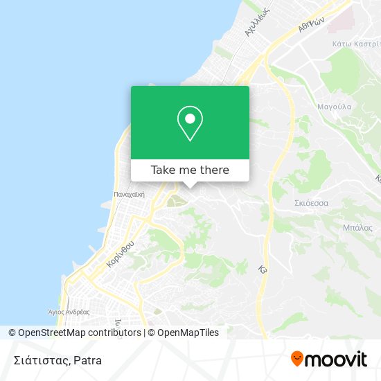 Σιάτιστας map