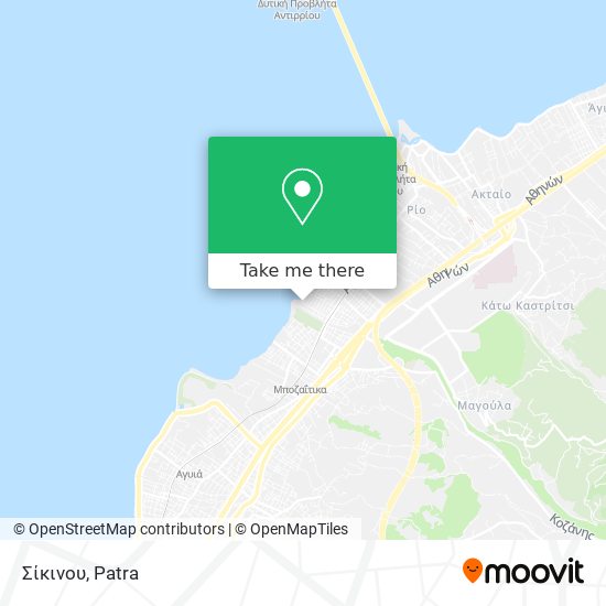 Σίκινου map