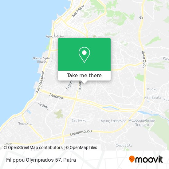 Filippou Olympiados 57 map