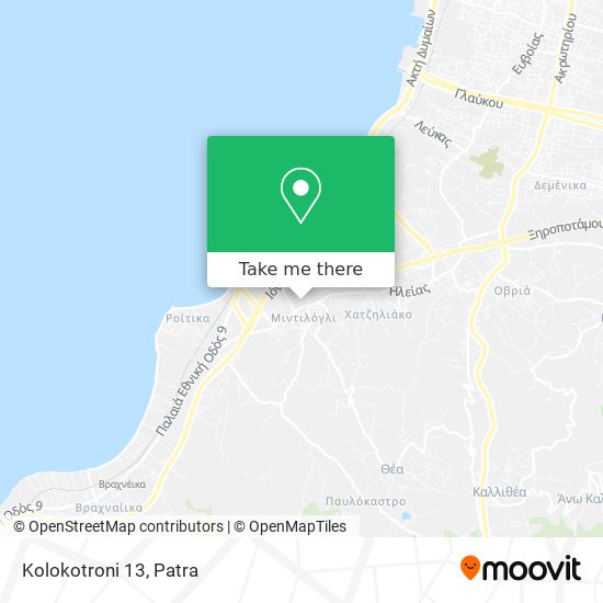 Kolokotroni 13 map