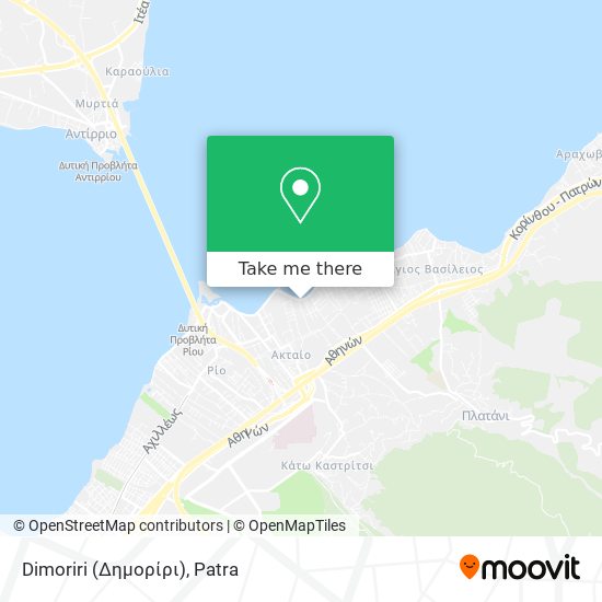 Dimoriri (Δημορίρι) map