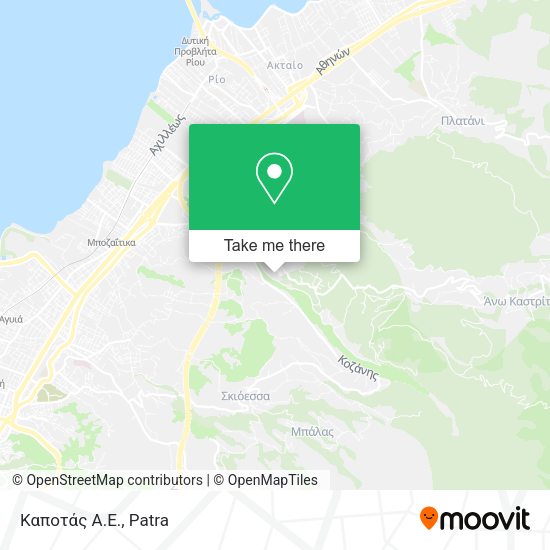 Καποτάς Α.Ε. map