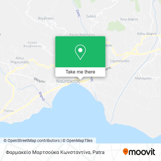 Φαρμακείο Μαρτσούκα Κωνσταντίνα map