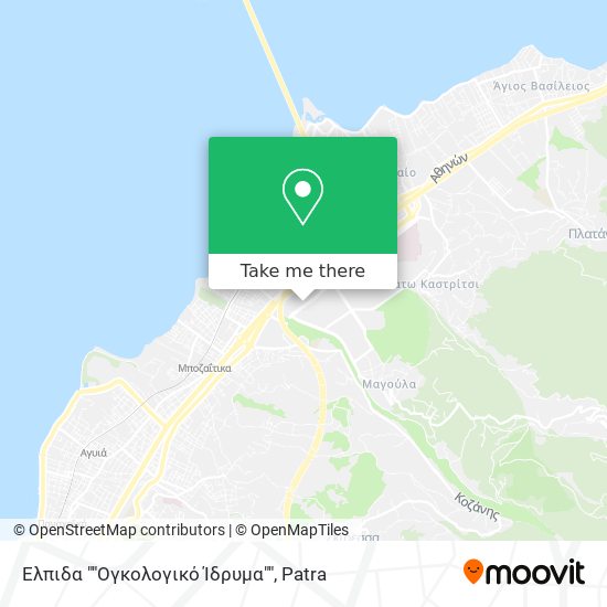 Ελπιδα ""Ογκολογικό Ίδρυμα"" map