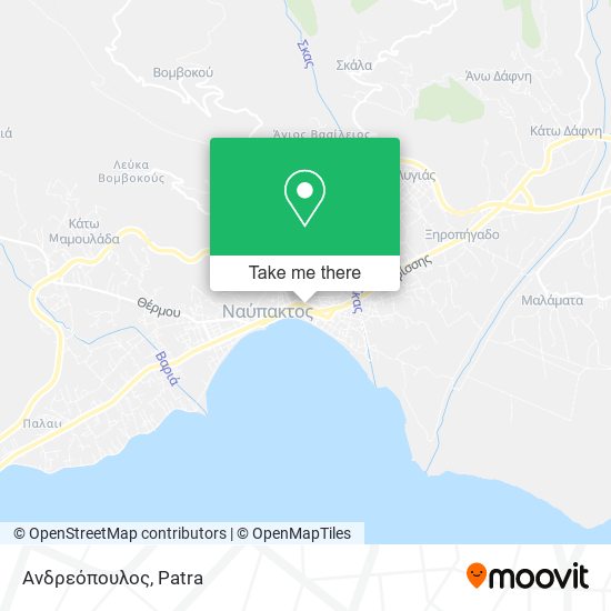 Ανδρεόπουλος map