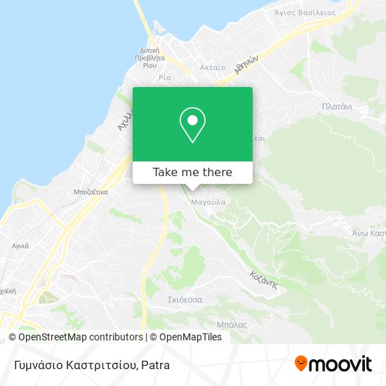 Γυμνάσιο Καστριτσίου map