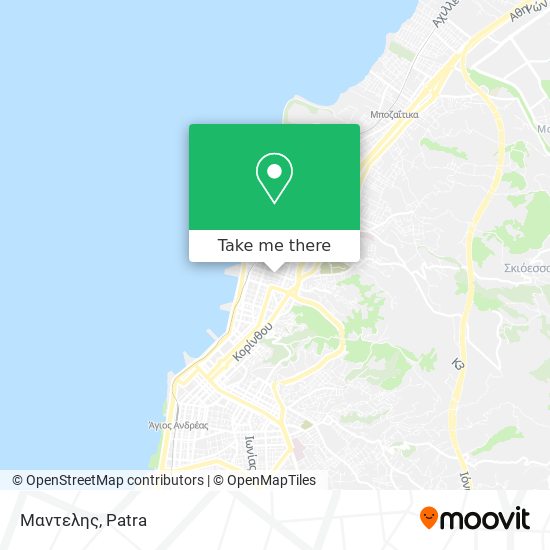Μαντελης map
