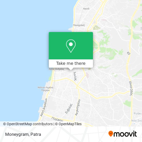 Moneygram map