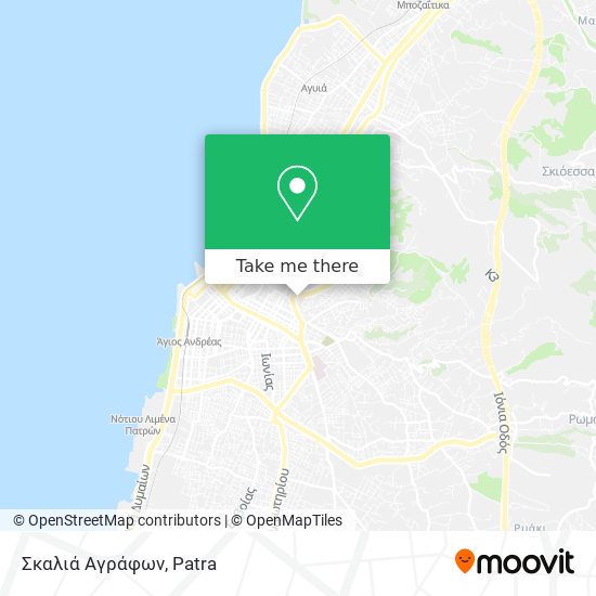 Σκαλιά Αγράφων map