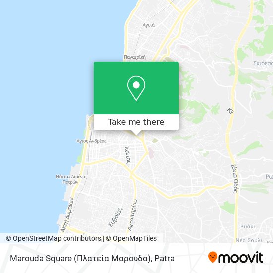 Marouda Square (Πλατεία Μαρούδα) map