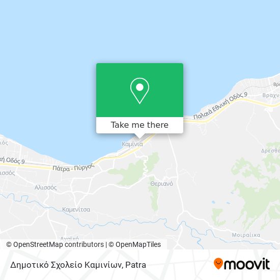 Δημοτικό Σχολείο Καμινίων map