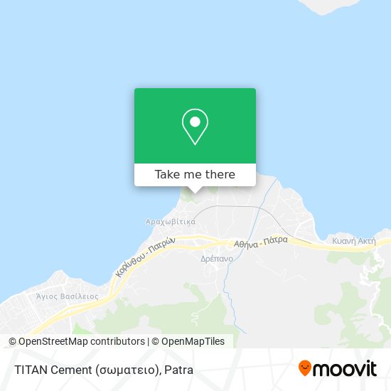 TITAN Cement (σωματειο) map