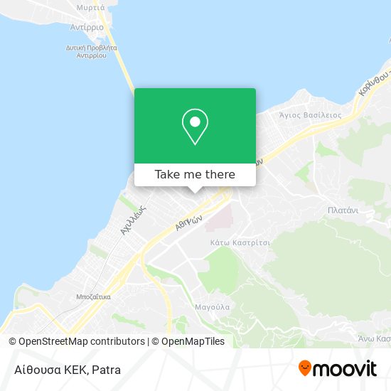 Αίθουσα ΚΕΚ map
