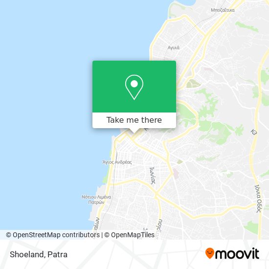 Shoeland map