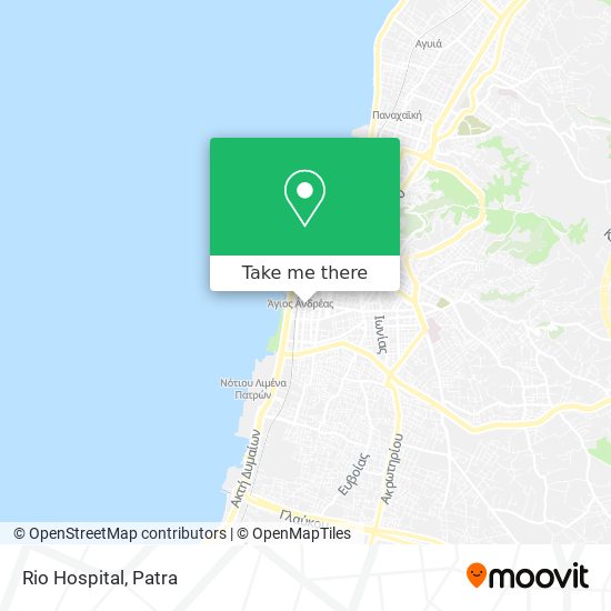Rio Hospital map