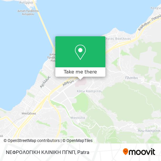 ΝΕΦΡΟΛΟΓΙΚΗ ΚΛΙΝΙΚΗ ΠΓΝΠ map