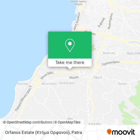 Orfanos Estate (Κτήμα Ορφανού) map