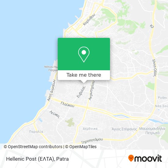 Hellenic Post (ΕΛΤΑ) map