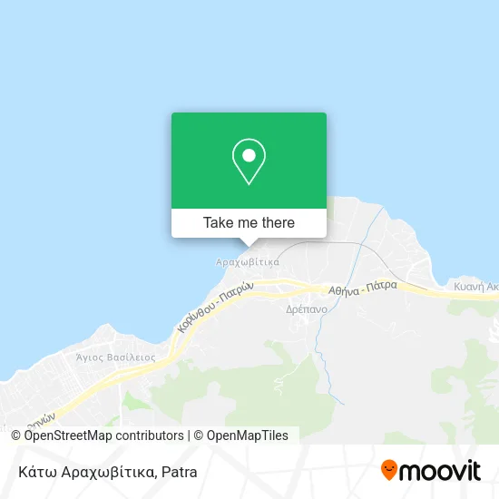 Κάτω Αραχωβίτικα map