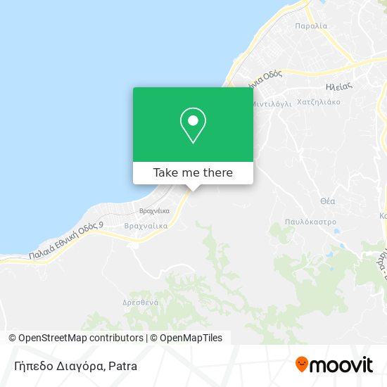Γήπεδο Διαγόρα map