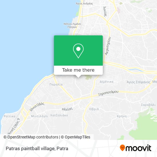 Patras paintball village map